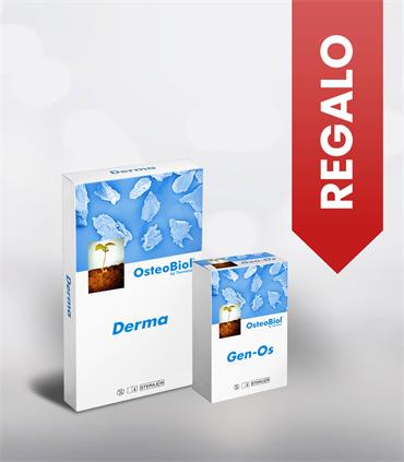 OFERTA REGENERACIÓN ÓSEA: 2 DERMA FINA 25x25 + 1 REGALO GEN-OS 0,5gr